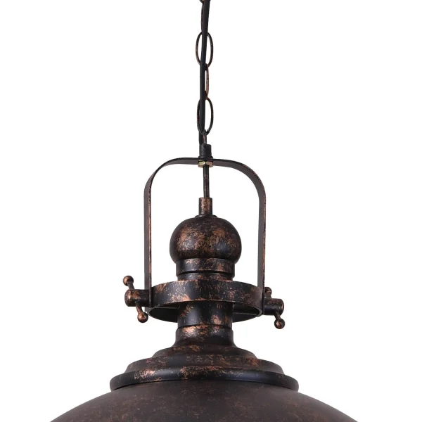 LAMPE DE PLAFOND ALDARA FER VIEILLI