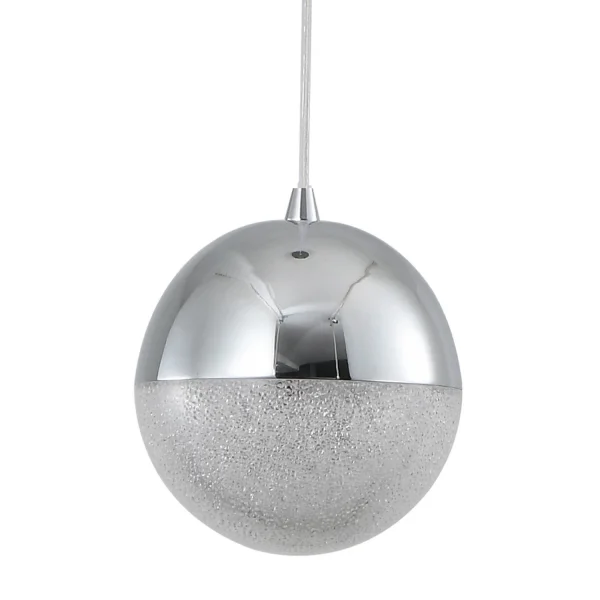 PENDENTIF LAMPE LED KENDALL 7W 4000K CHROME