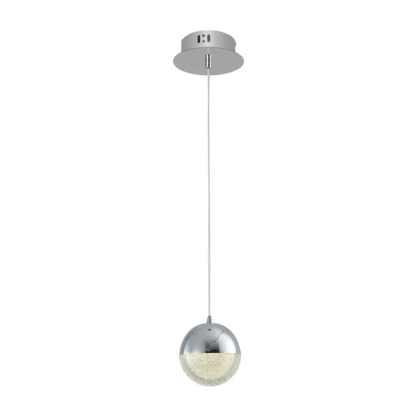 PENDENTIF LAMPE LED KENDALL 7W 4000K CHROME