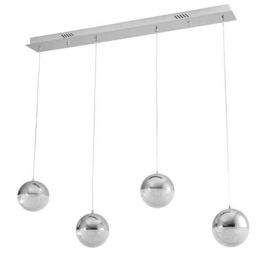 KENDALL 4x9W 4000K CROMO LAMPE TECHO 2