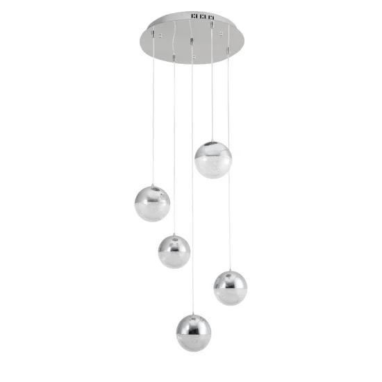 KENDALL 5x9W 4000K CROMO LAMPE TECHO LED 2