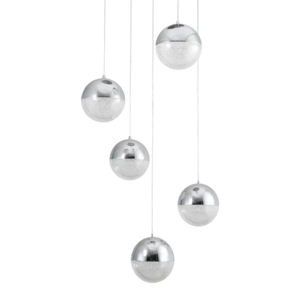 KENDALL 5x9W 4000K CROMO LAMPE TECHO LED