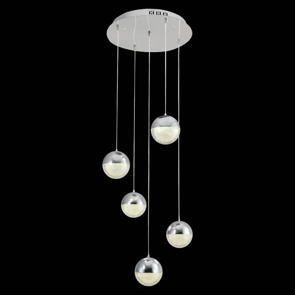 KENDALL 5x9W 4000K CROMO LAMPE TECHO LED