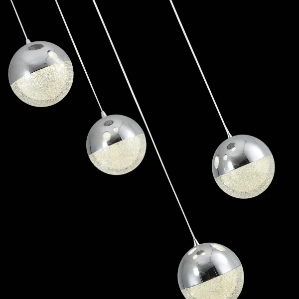 KENDALL 5x9W 4000K CROMO LAMPE TECHO LED