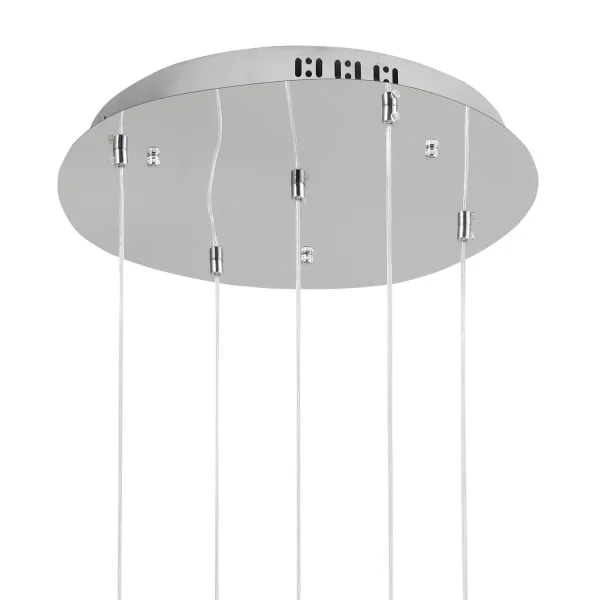 KENDALL 5x9W 4000K CROMO LAMPE TECHO LED