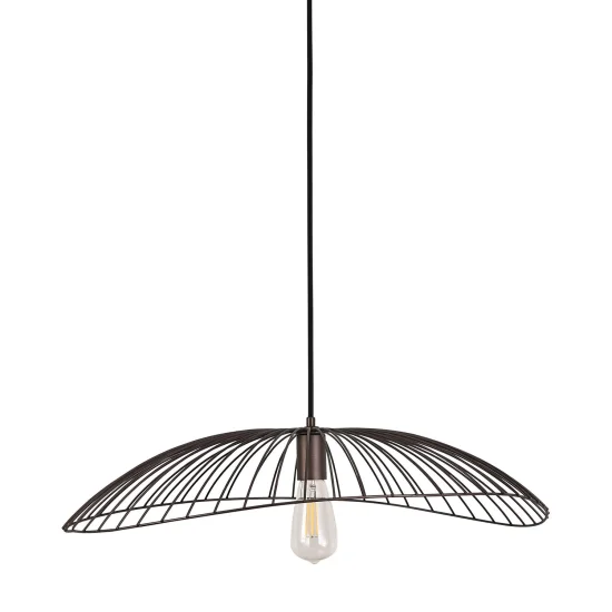 LAMPE DE PLAFOND DE CALIE DE CAFÉ DE 67CM 2