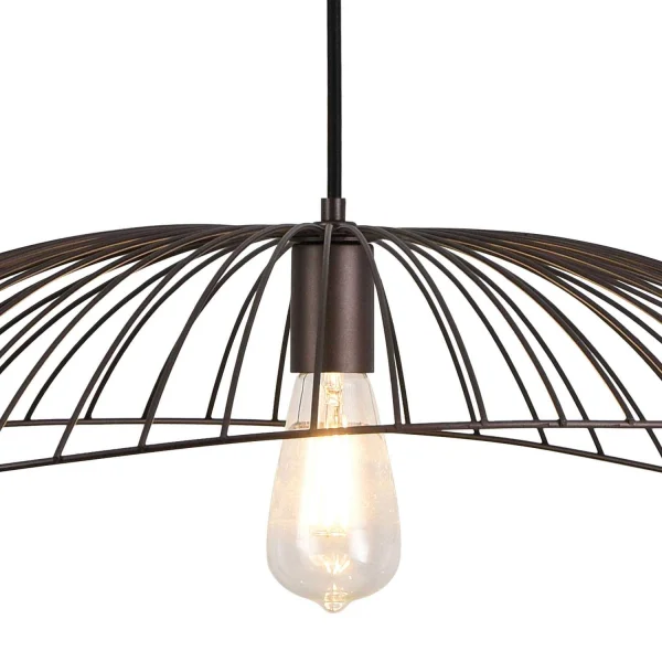 LAMPE DE PLAFOND DE CALIE DE CAFÉ DE 67CM