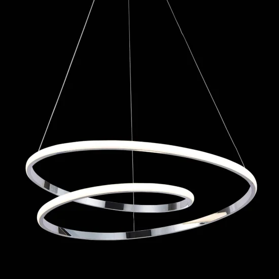 LAMPE DE PLAFOND CONDUIT GAEL 49W 4000K CHROME 2