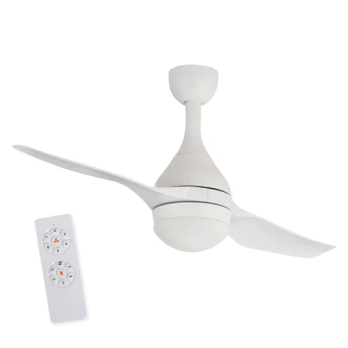 BLANC 18W CONDUIT WESLEY PLAFOND VENTILATEUR