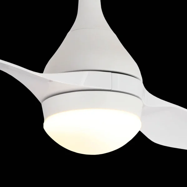 BLANC 18W CONDUIT WESLEY PLAFOND VENTILATEUR