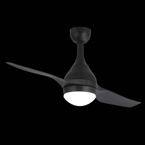 NOIR 18W CONDUIT WESLEY PLAFOND VENTILATEUR 2