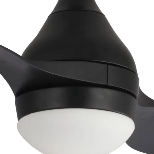 NOIR 18W CONDUIT WESLEY PLAFOND VENTILATEUR