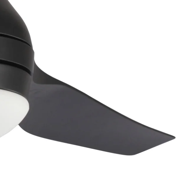 NOIR 18W CONDUIT WESLEY PLAFOND VENTILATEUR