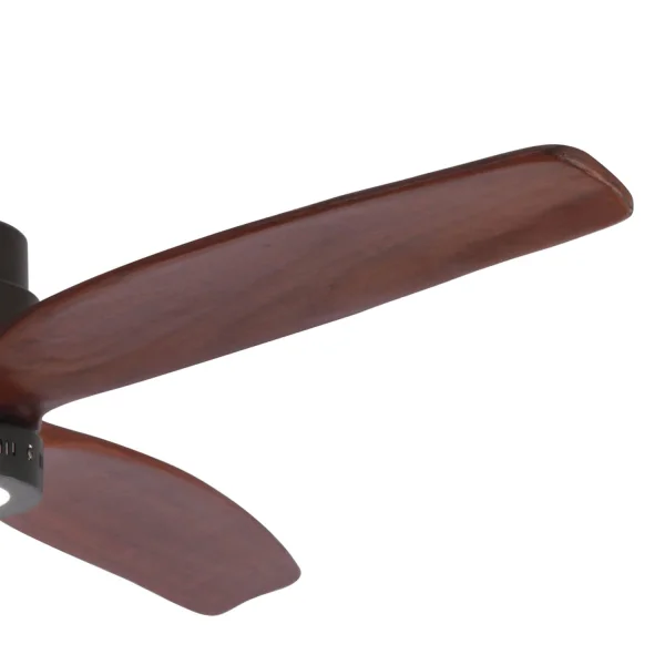 VENTILATEUR DE PLAFOND CONDUIT KALEO 15W 4000K CAFÉ