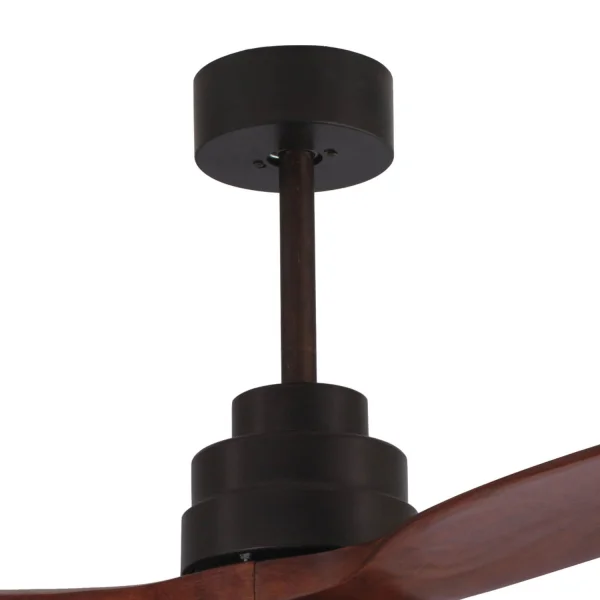 VENTILATEUR DE PLAFOND CONDUIT KALEO 15W 4000K CAFÉ