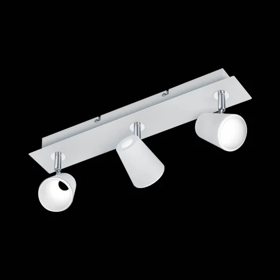PROJECTEUR 3 LUMIÈRES BLANCHES DE CLEON 6W 3000K 2