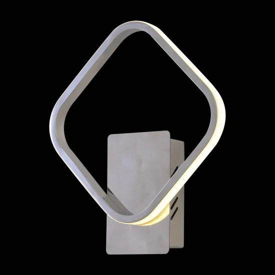 LAMPE MURALE LED MELCHOR 12W 4000K CHROME 2