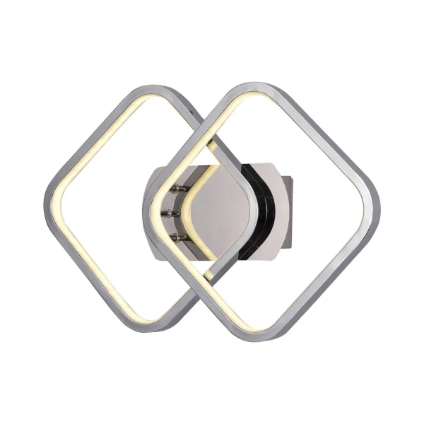 LAMPE MURALE LED MELCHOR 24W 4000K CHROME