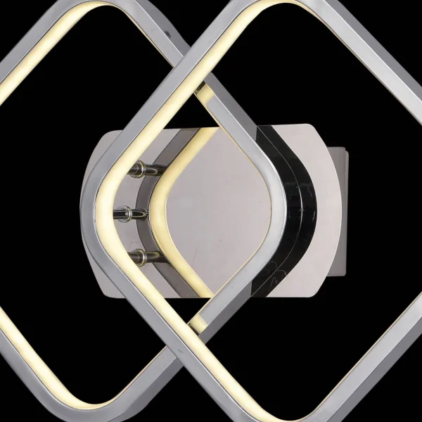 LAMPE MURALE LED MELCHOR 24W 4000K CHROME