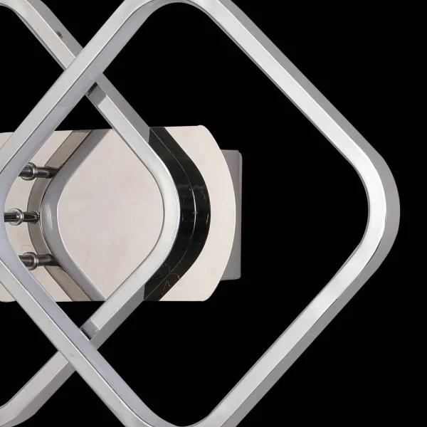 LAMPE MURALE LED MELCHOR 24W 4000K CHROME