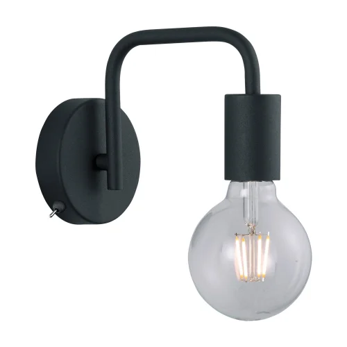 LAMPE MURALE EN GLADSTONE NOIR