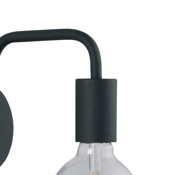 LAMPE MURALE EN GLADSTONE NOIR