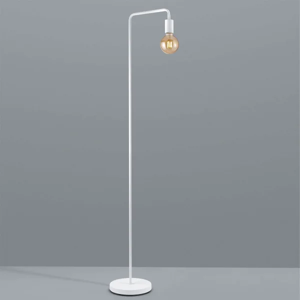 LAMPE DE SOL EN GLADSTONE BLANC