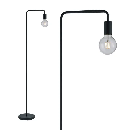 LAMPE DE SOL EN GLADSTONE NOIR 2
