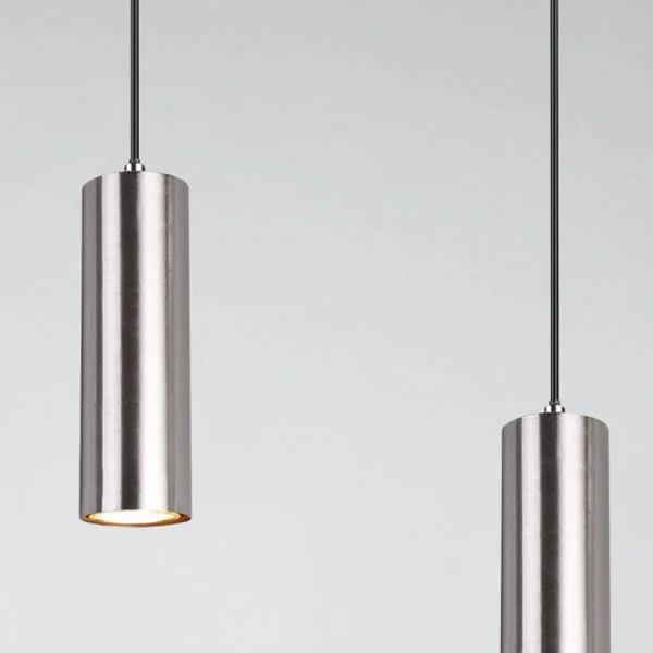 GREFFE DE LAMPE DE PLAFOND 4 LUMIÈRES MATES DE NICKEL