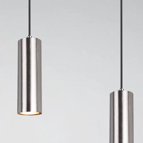 GREFFE DE LAMPE DE PLAFOND 4 LUMIÈRES MATES DE NICKEL