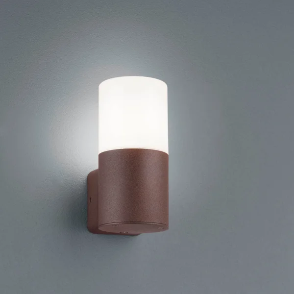 LAMPE MURALE EXTÉRIEURE KIAMA ROUILLE