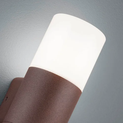 LAMPE MURALE EXTÉRIEURE KIAMA ROUILLE