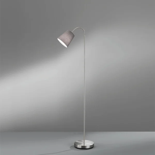 LAMPE DE SOL DUBBO GRISE