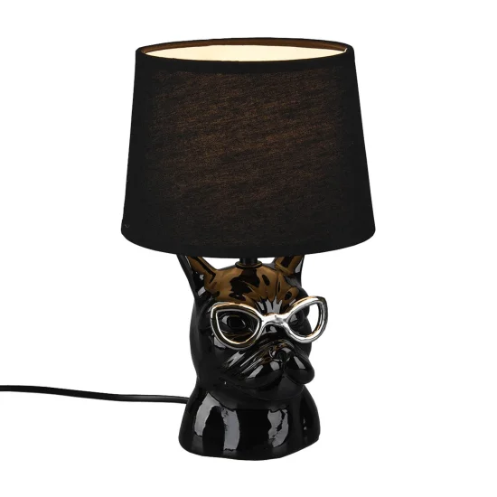 LAMPE DE TABLE TOBY NOIR 2