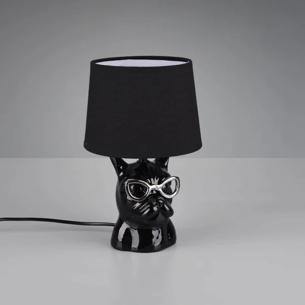 LAMPE DE TABLE TOBY NOIR