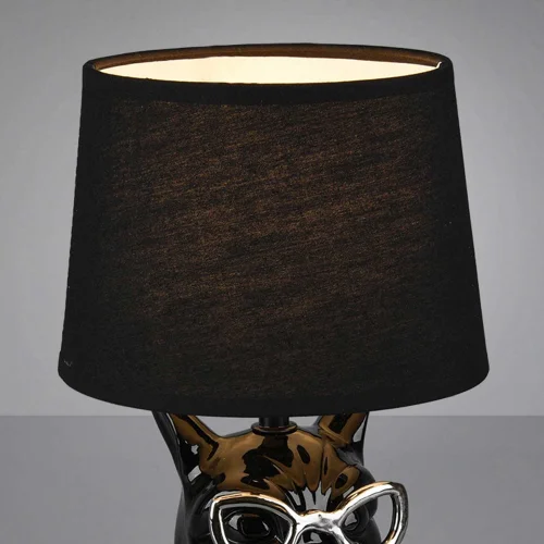 LAMPE DE TABLE TOBY NOIR