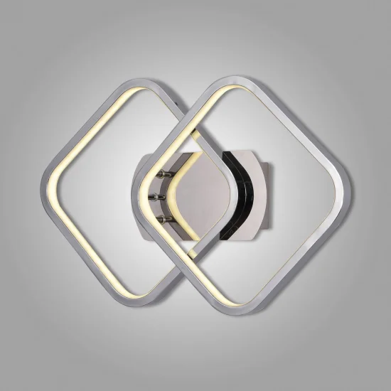 LAMPE MURALE LED MELCHOR 24W 4000K CHROME 2