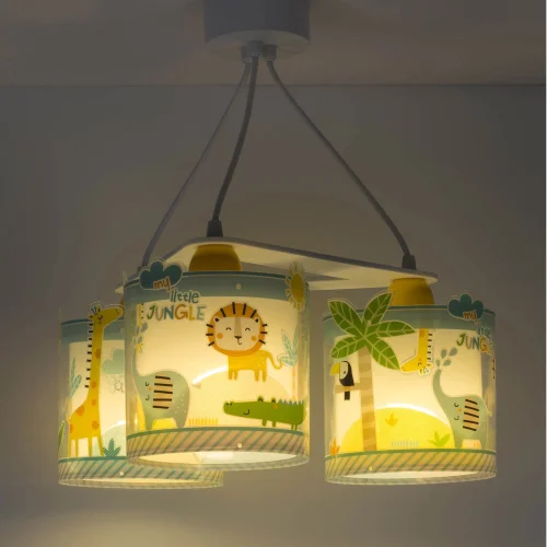 LAMPE DE PLAFOND MA PETITE JUNGLE 3 LUMIÈRES LAMPE DE PLAFOND MA PETITE JUNGLE 3 LUMIÈRES