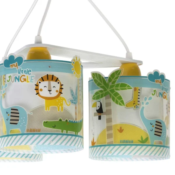 LAMPE DE PLAFOND MA PETITE JUNGLE 3 LUMIÈRES LAMPE DE PLAFOND MA PETITE JUNGLE 3 LUMIÈRES