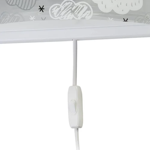 NUAGES DE LAMPE DE MUR GRIS