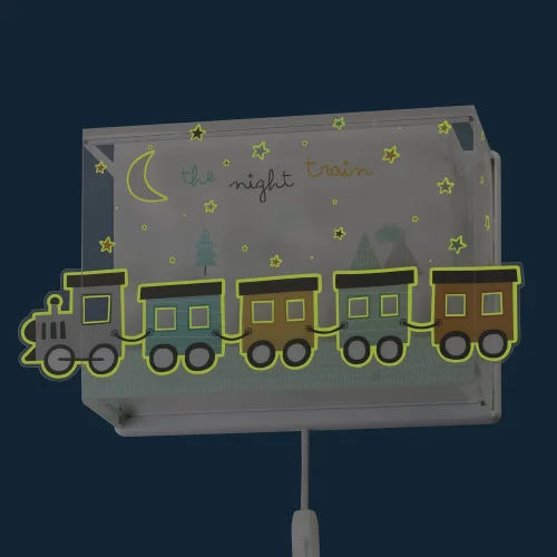 LAMPE MURALE LE TRAIN DE NUIT