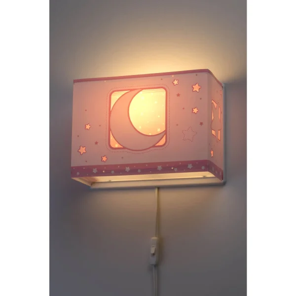 LAMPE MURALE ROSE DE LUNE
