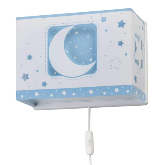 LAMPE MURALE DE LUNE BLEUE 2