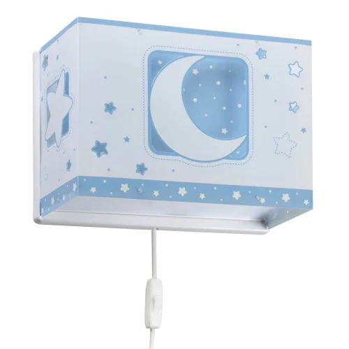 LAMPE MURALE DE LUNE BLEUE LAMPE MURALE DE LUNE BLEUE