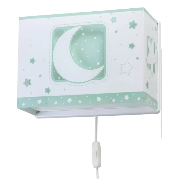 LAMPE MURALE DE LUNE VERTE