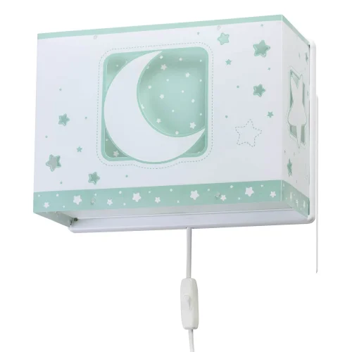 LAMPE MURALE DE LUNE VERTE