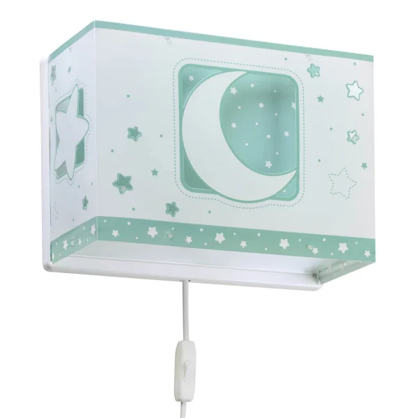 LAMPE MURALE DE LUNE VERTE