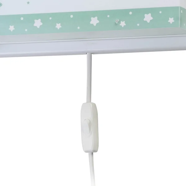 LAMPE MURALE DE LUNE VERTE