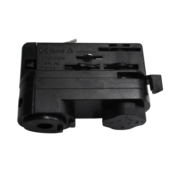 TROIS PHASES ADAPTATEUR FOCUS RAIL NOIR