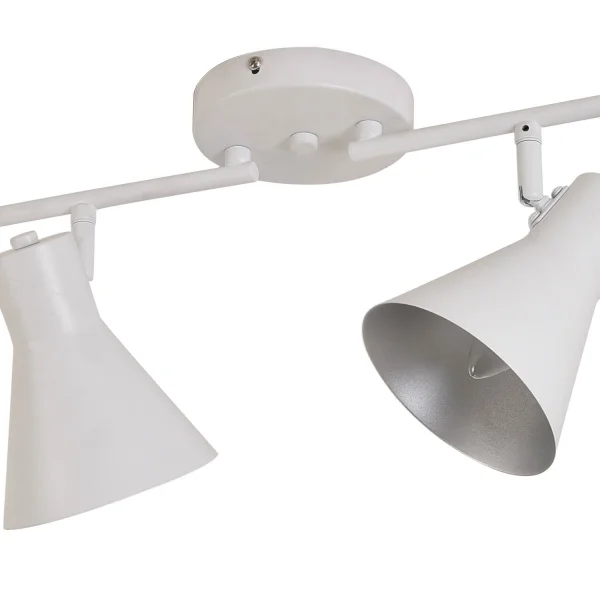 BANDE DÉCORATIVE 4 LUMIÈRES BLANCHES CLARENCE BANDE DÉCORATIVE 4 LUMIÈRES BLANCHES CLARENCE
